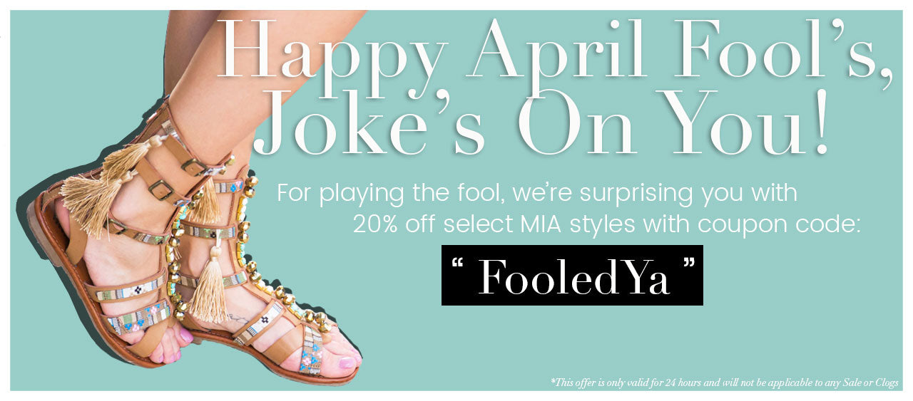 April Fool's!