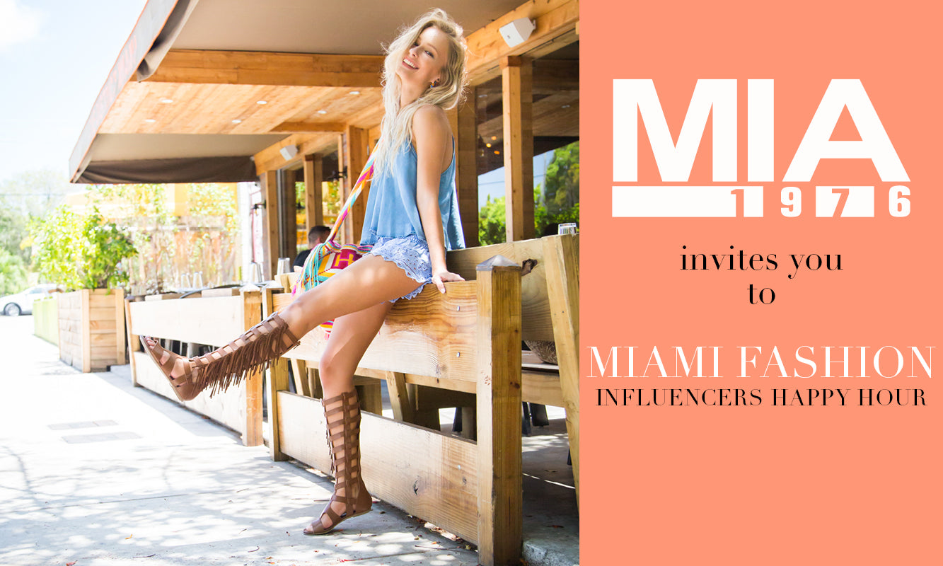 MIA Shoes Invites You for Drinks & Networking...