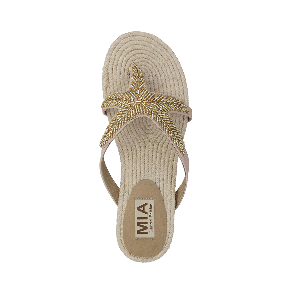 NUDE BEADED