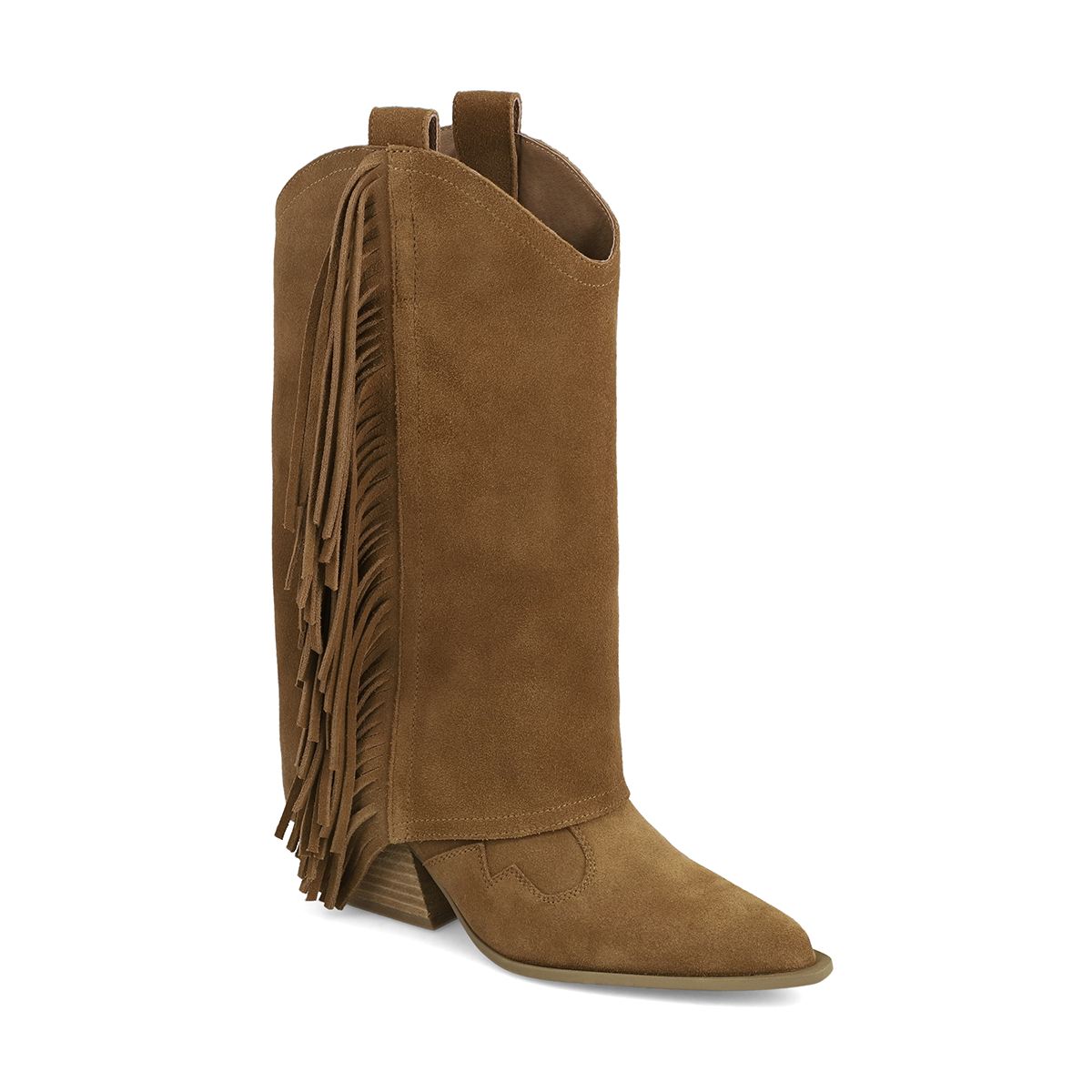 TAN COW SUEDE