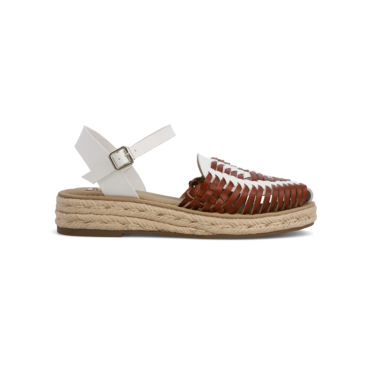 WHITE/COGNAC