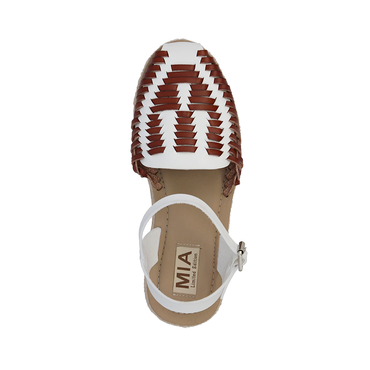 WHITE/COGNAC