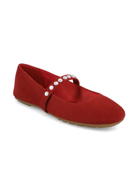 RED SUEDE