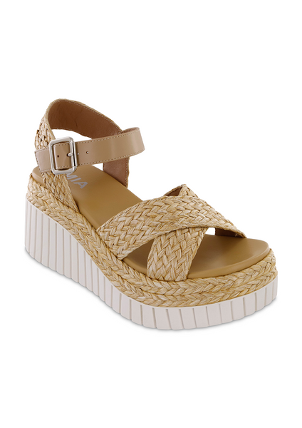 mo taアセロラ Italian Flirt 75 embellished leather sandals in beige - Aquazzura