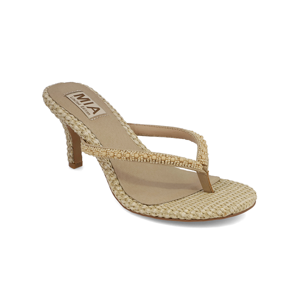 Mia ZILVIA - NATURAL – MIA Shoes