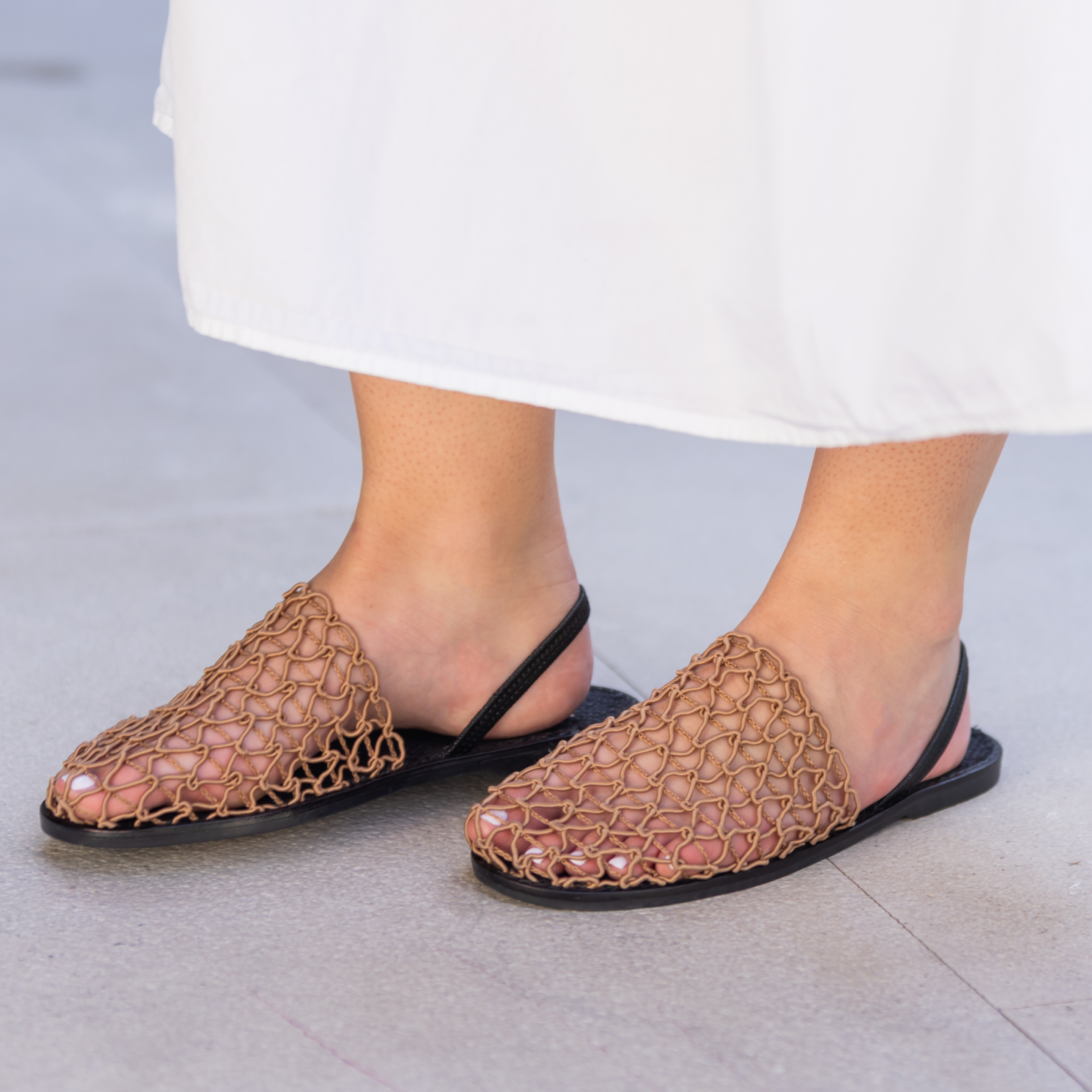 BROWN WOVEN